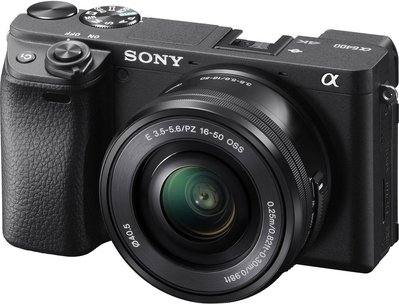 Бездзеркальний фотоапарат Sony Alpha A6400 kit (16-50mm) Black (ILCE6400LB.CEC) ILCE6400LB.CEC фото