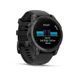 Смарт-годинник Garmin Fenix E 47mm AMOLED Slate Gray Steel with Black Silicone Band (010-03025-01) 010-03025-01 фото 4
