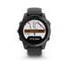 Смарт-годинник Garmin Fenix E 47mm AMOLED Slate Gray Steel with Black Silicone Band (010-03025-01) 010-03025-01 фото 5