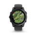 Смарт-годинник Garmin Fenix E 47mm AMOLED Slate Gray Steel with Black Silicone Band (010-03025-01) 010-03025-01 фото 6