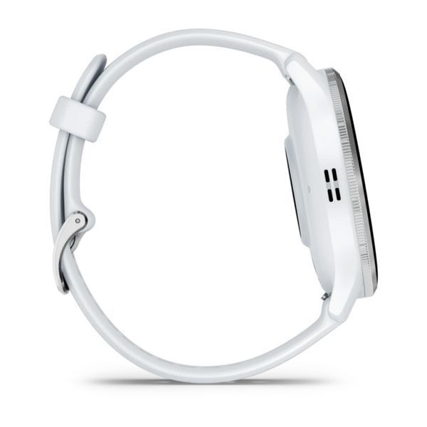 Смарт-годинник Garmin Venu 3 Silver stainless steel bezel with whitestone case and silicone band (010-02784-00) 010-02784-00 фото