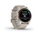 Смарт-годинник Garmin Fenix 7S Pro Sapphire Solar Edition Soft Gold with Limestone Leather Band (010-02776-30) 010-02776-30 фото 3
