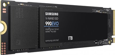 SSD накопичувач Samsung 990 EVO 1 TB (MZ-V9E1T0BW)  MZ-V9E1T0BW фото