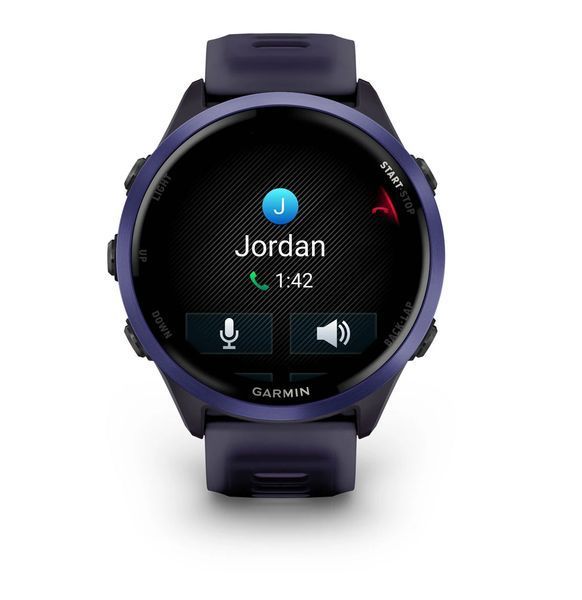 Смарт-годинник Garmin Forerunner 570  47mm Indigo Aluminium with Translucent Imperial Purple/Indigo Band (010-02971-02) 010-02971-02 фото
