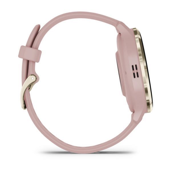 Смарт-годинник Garmin Venu 3S Soft gold stainless steel bezel with dust rose case and silicone band (010-02785-03) 010-02785-03 фото