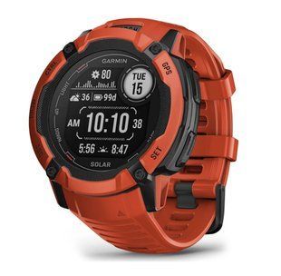 Смарт-годинник Garmin Instinct 2X Solar Flame Red (010-02805-01) 010-02805-01 фото