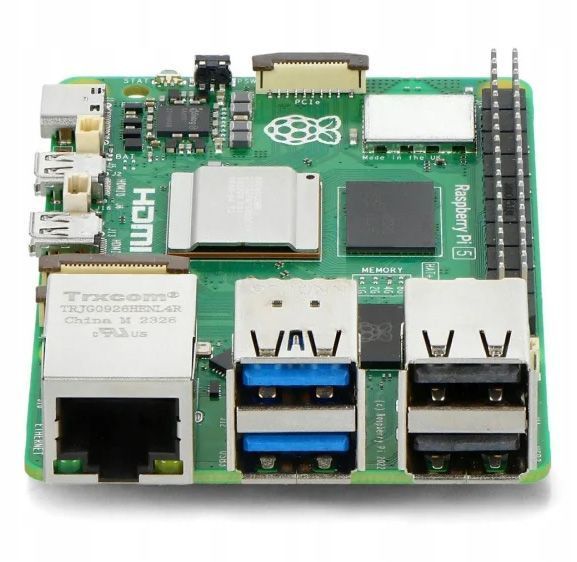 Мікрокомп'ютер Raspberry Pi 5 8GB (RPI5-8GB-SINGLE) RPI5-8GB-SINGLE фото