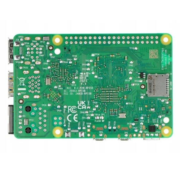 Мікрокомп'ютер Raspberry Pi 5 8GB (RPI5-8GB-SINGLE) RPI5-8GB-SINGLE фото