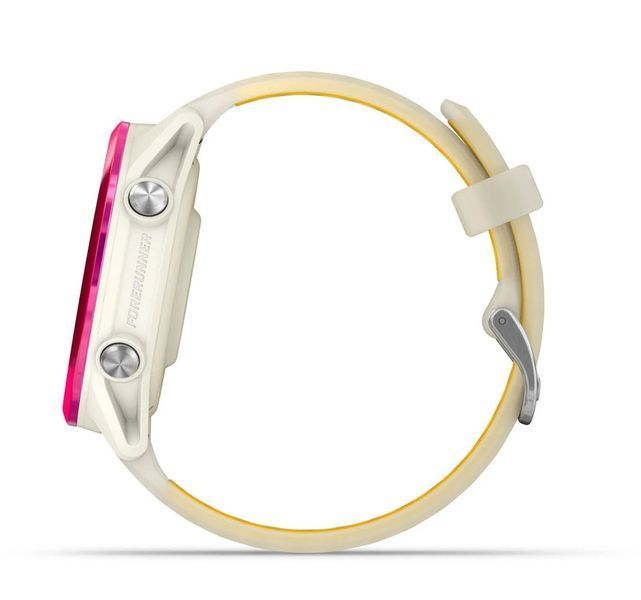 Смарт-годинник Garmin Forerunner 570  42mm Raspberry Aluminium with Translucent Bone/Mango Band (010-02970-02) 010-02970-02 фото