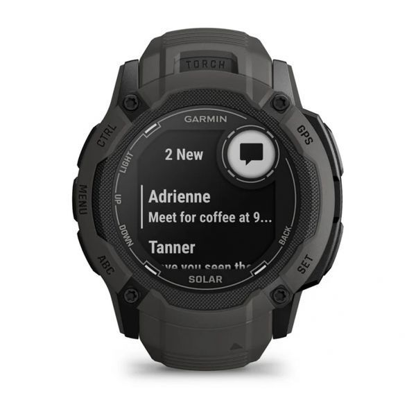 Смарт-годинник Garmin Instinct 2X Solar Graphite (010-02805-00) 010-02805-00 фото