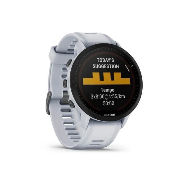 Смарт-годинник Garmin Forerunner 955 Solar Whitestone (010-02638-21) 010-02638-21 фото