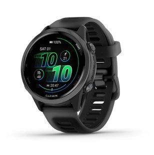 Смарт-годинник Garmin Forerunner 570  42mm Slate Grey Aluminium with Translucent Black/Black Band (010-02970-00) 010-02970-00 фото