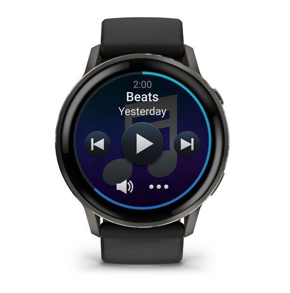 Смарт-годинник Garmin Venu 4  45 mm Slate with Black Silicone Band (010-03014-00) 010-03014-00 фото