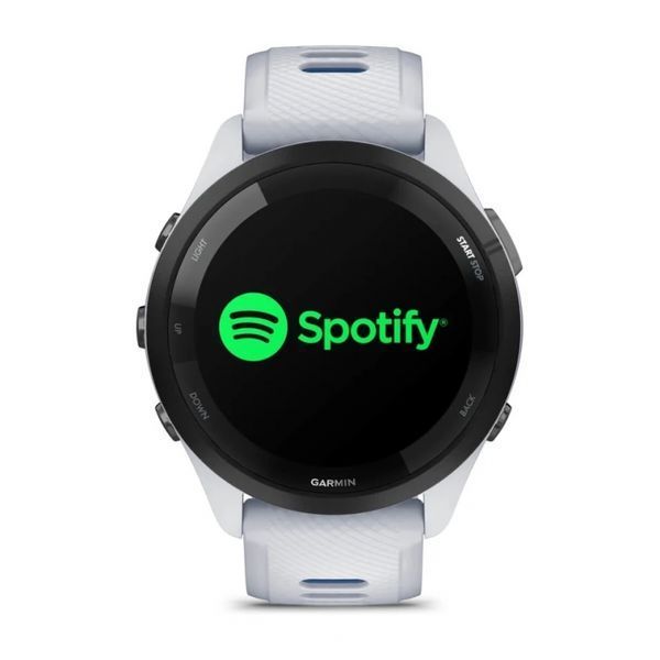 Смарт-годинник Garmin Forerunner 265 Black Bezel with Whitestone Case and Whitestone/Tidal Blue Silicone Band (010-02810-11) 010-02810-11 фото