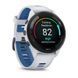 Смарт-годинник Garmin Forerunner 265 Black Bezel with Whitestone Case and Whitestone/Tidal Blue Silicone Band (010-02810-11) 010-02810-11 фото 2