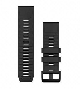 Ремінець Garmin QuickFit 26 Watch Bands Black Silicone (010-13393-02)  010-13393-02 фото