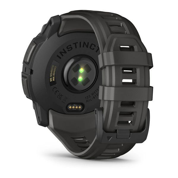 Смарт-годинник Garmin Instinct 3  50 mm AMOLED Black with Charcoal Band (010-03020-00) 010-03020-00 фото