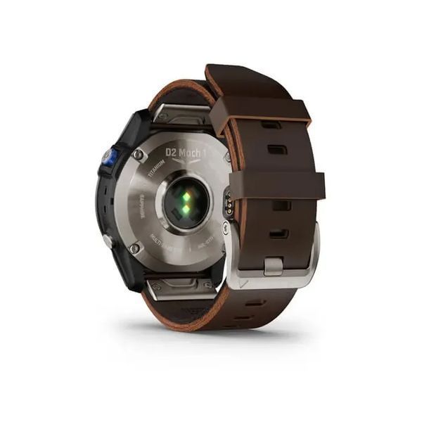 Смарт-годинник Garmin D2 Mach 1 Aviator Smartwatch with Oxford Brown Leather Band (010-02582-55) 010-02582-55 фото