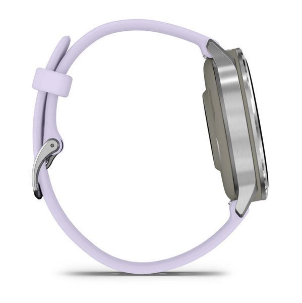 Смарт-годинник Garmin Venu 4 41 mm Silver with Periwinkle Silicone Band (010-03013-01) 010-03013-01 фото