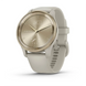 Смарт-годинник Garmin Vivomove Trend Cream Gold Stainless Steel Bezel with French Grey Case and Silicone Band (010-02665-02) 010-02665-02 фото 6