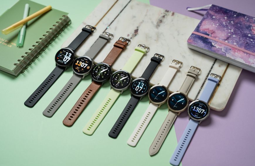 Смарт-годинник Garmin Venu 4 41 mm Silver with Periwinkle Silicone Band (010-03013-01) 010-03013-01 фото