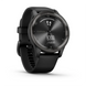 Смарт-годинник Garmin Vivomove Trend  Slate stainless steel bezel with black case and silicone band (010-02665-00) 010-02665-00 фото 3