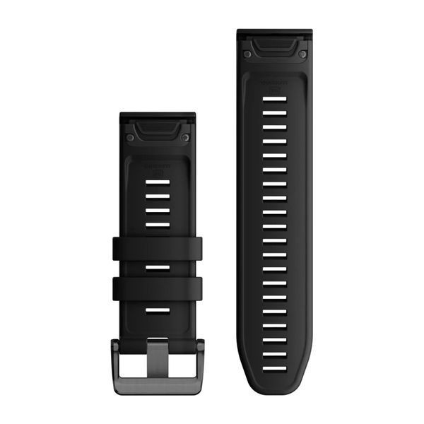 Ремінець силіконовий Garmin QuickFit 26 Watch Black (010-13281-00) 010-13281-00 фото