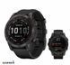 Смарт-годинник Garmin Fenix 7 Sapphire Solar Carbon Gray DLC Titanium with Black Band (010-02540-21) 010-02540-21 фото 1