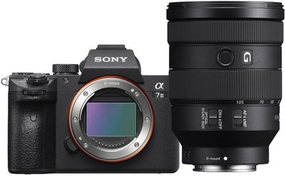 Бездзеркальний фотоапарат Sony Alpha A7 III  + FE 24-105 mm f/4 G OSS (ILCE7M3GB.CEC) ILCE7M3GB.CEC фото