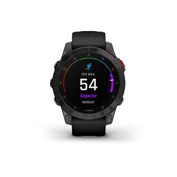 Смарт-годинник Garmin Epix (Gen 2) Sapphire  Black Titanium (010-02582-11) 010-02582-11 фото