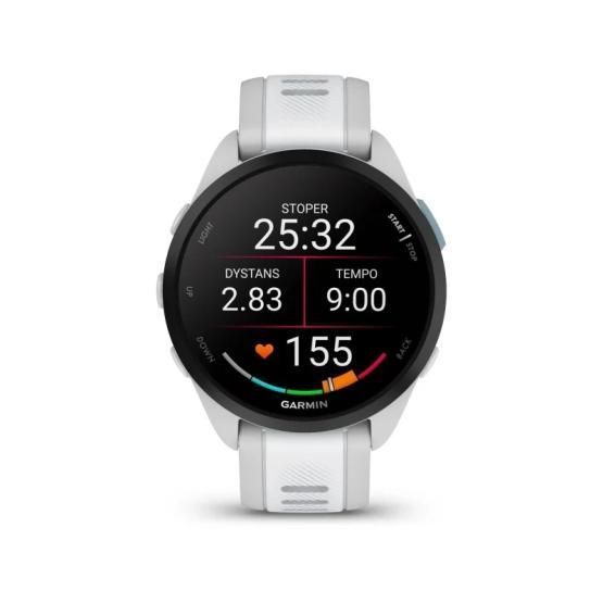 Смарт-годинник Garmin Forerunner 165 Mist Gray/Whitestone (010-02863-21) 010-02863-21 фото