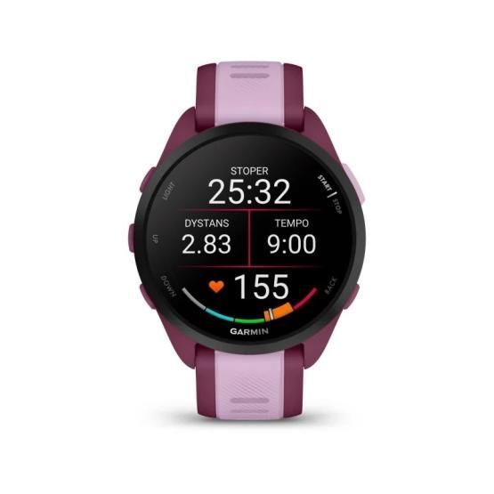 Смарт-годинник Garmin Forerunner 165 Music Berry/Lilac (010-02863-33) 010-02863-33 фото