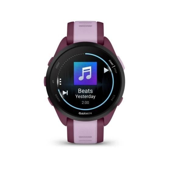 Смарт-годинник Garmin Forerunner 165 Music Berry/Lilac (010-02863-33) 010-02863-33 фото