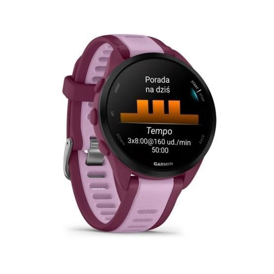 Смарт-годинник Garmin Forerunner 165 Music Berry/Lilac (010-02863-33) 010-02863-33 фото