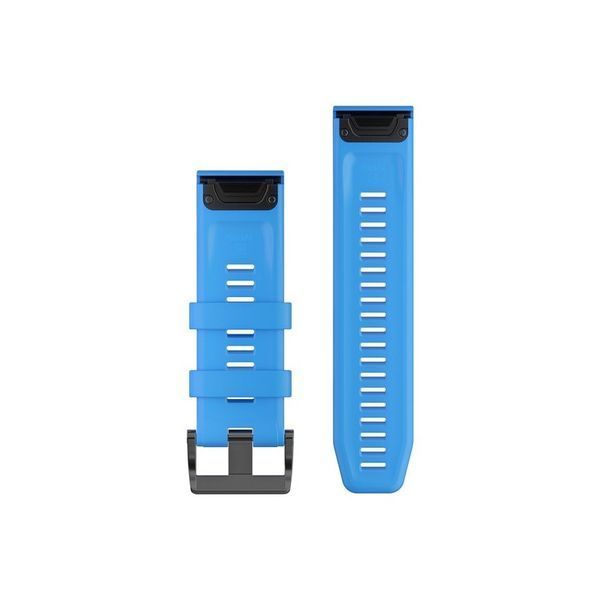Ремінець Garmin QuickFit 26 Watch Bands Cyan Blue Silicone (010-12741-02) 010-12741-02 фото