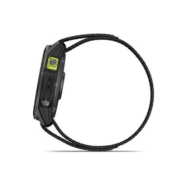 Смарт-годинник Garmin Enduro 2 Carbon Gray DLC Titanium with Black UltraFit Nylon Strap (010-02754-01) 010-02754-01 фото