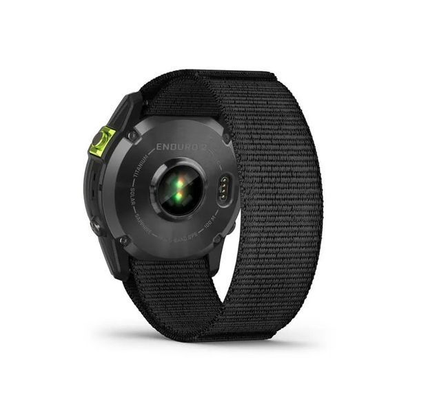 Смарт-годинник Garmin Enduro 2 Carbon Gray DLC Titanium with Black UltraFit Nylon Strap (010-02754-01) 010-02754-01 фото