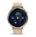 Смарт-годинник Garmin Venu 4 41 mm Lunar Gold with Light Sand Leather Band (010-03013-03) 010-03013-03 фото 4