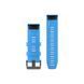 Ремінець Garmin QuickFit 26 Watch Bands Cyan Blue Silicone (010-12741-02) 010-12741-02 фото 2