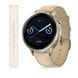 Смарт-годинник Garmin Venu 4 41 mm Lunar Gold with Light Sand Leather Band (010-03013-03) 010-03013-03 фото 1