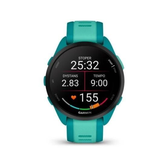Смарт-годинник Garmin Forerunner 165 Music Turquoise/Aqua (010-02863-32) 010-02863-32 фото