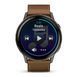 Смарт-годинник Garmin Venu 4 45 mm Slate with Brown Leather Band (010-03014-03) 010-03014-03 фото 6