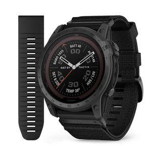 Смарт-годинник Garmin Tactix 7  Pro Edition Solar Powered Tactical GPS Watch with Nylon Band (010-02704-11) 010-02704-11 фото