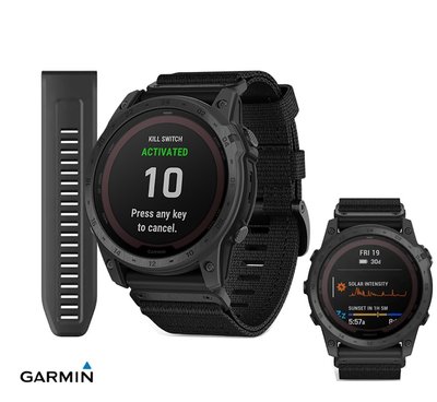 Смарт-годинник Garmin Tactix 7  Pro Edition Solar Powered Tactical GPS Watch with Nylon Band (010-02704-11) 010-02704-11 фото