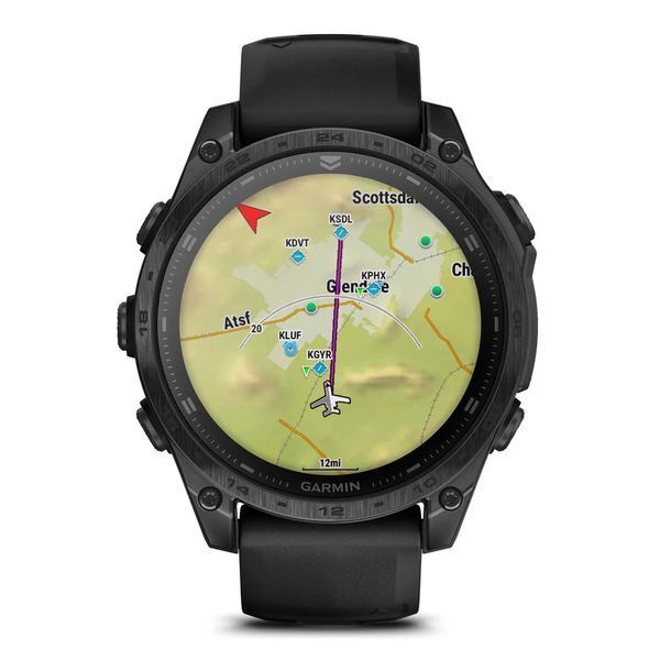 Смарт-годинник Garmin tactix 8 47 mm AMOLED Includes Applied Ballistics Ultralight Solver (010-03405-01)  010-03405-01 фото