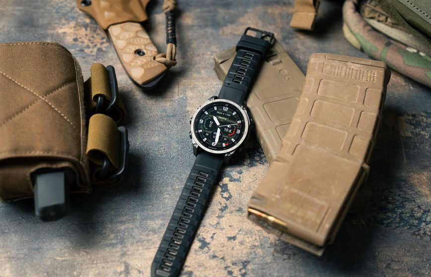 Смарт-годинник Garmin tactix 8 47 mm AMOLED Includes Applied Ballistics Ultralight Solver (010-03405-01)  010-03405-01 фото