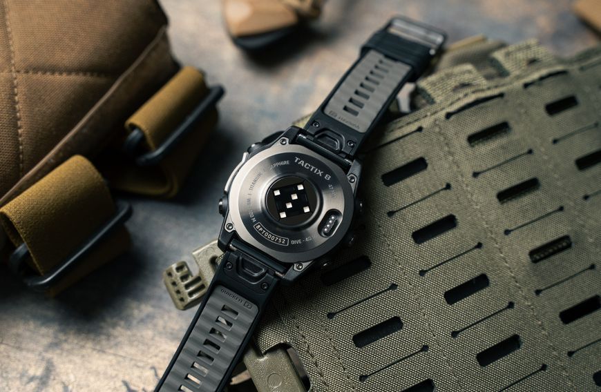 Смарт-годинник Garmin tactix 8 47 mm AMOLED Includes Applied Ballistics Ultralight Solver (010-03405-01)  010-03405-01 фото