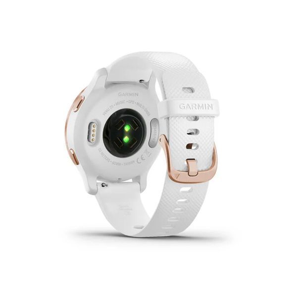 Смарт-годинник Garmin Venu 2S Rose Gold Bezel with White Case and Silicone Band (010-02429-13) 010-02429-13 фото