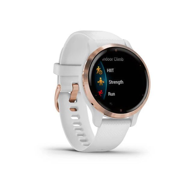 Смарт-годинник Garmin Venu 2S Rose Gold Bezel with White Case and Silicone Band (010-02429-13) 010-02429-13 фото