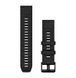 Ремінець Garmin QuickFit 22 Watch Bands Black Silicone (010-13392-02) 010-13392-02 фото 1